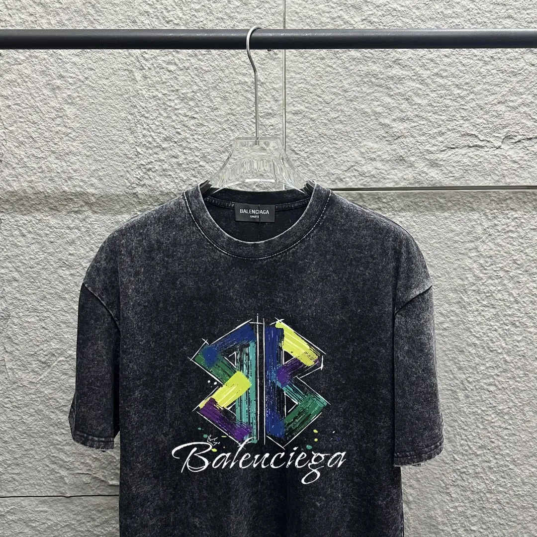 BAL* *2025 New Arrival Retro logo B T Same Style ： Size：S M L XL XXL